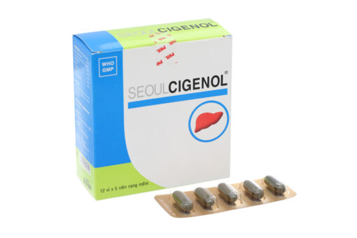 Cigenol Thuốc trị bệnh gan Seoul Cigenol hộp 60 viên - CherryPharmacy